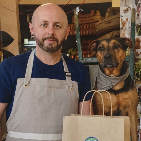Angel working alongside Duke in Betty & Butch.