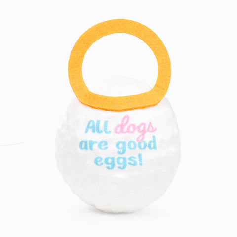 Easter Eggshell Surprise Ball – 2-in-1 Plush & Spiky Toy