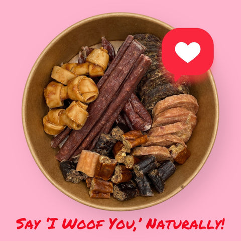 Barkentine’s Bento – Full Selection of Valentine’s Day Dog Treats