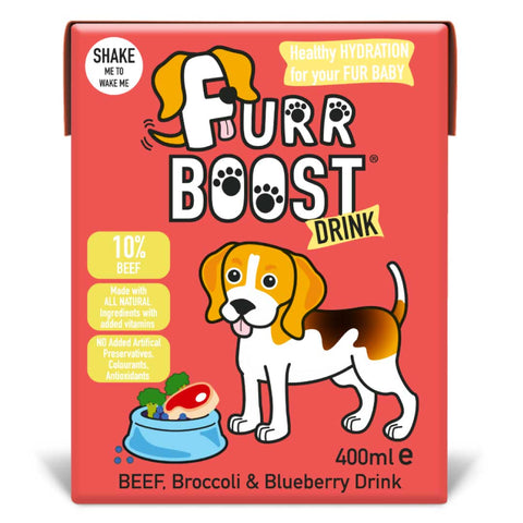 Beef, Broccoli and Blueberry Furr Boost | Carton | 400ml