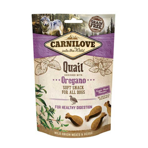 CARNILOVE Quail & Oregano Dog Treats