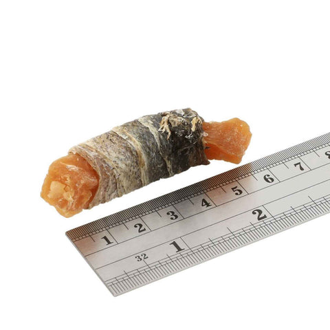 Fish4Dogs Sweet Potato Fish Wraps for Dogs size guide