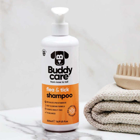 Flea & Tick Dog Shampoo - BuddyCare