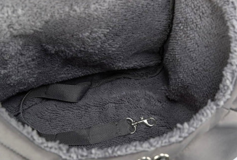 TRIXIE Molly Front Dog Carrier Bag – Grey