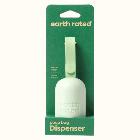 Earth Rated Poo Bag Dispenser With Free Roll