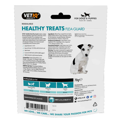 VETIQ Healthy Flea Guard Treats for Dogs