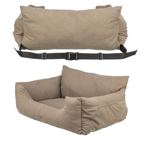 Everyday Double Dog Car Seat & Travel Bed | Safe Travel up to 2 Dogs