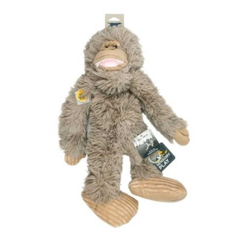 Plush Bigfoot Rope Core Dog Toy - Tall Tails