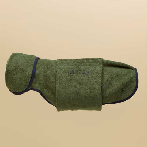 Joules Khaki Dog Drying Coat