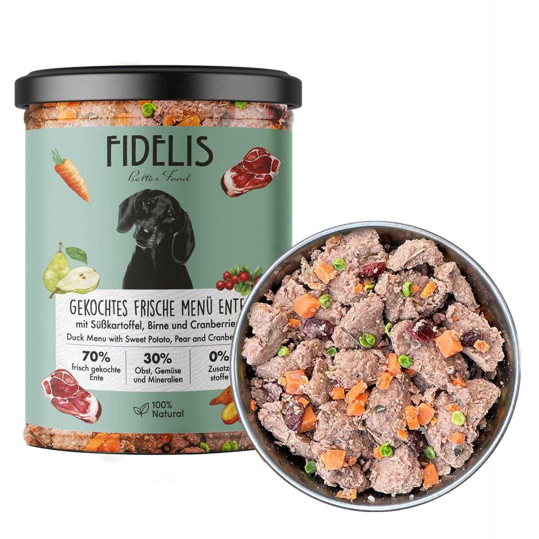 Fidelis Gently Cooked Duck with Sweet Potato, Pear & Cranberries ...