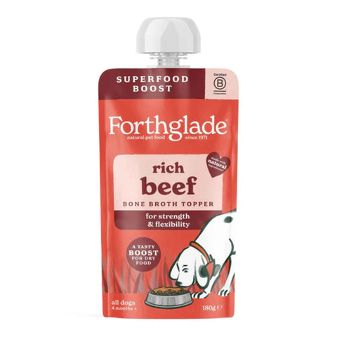 Rich Beef Bone Broth Topper for Dogs | Forthglade