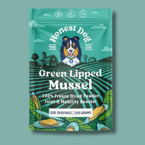 Green Lipped Mussel Powder for Dogs | 80 Servings