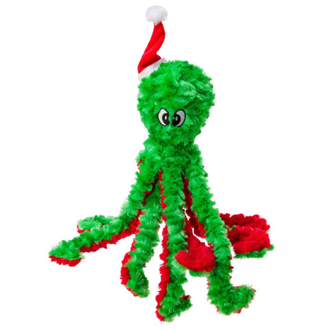 house of paws Christmas octopus dog toy