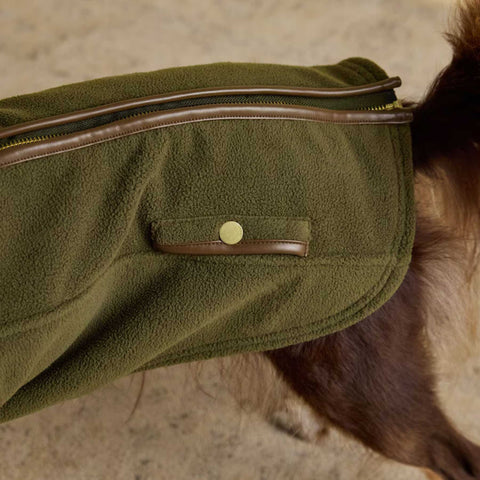 Joules Khaki Heritage Dog Fleece