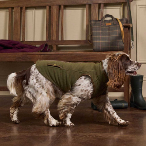Joules Khaki Heritage Dog Fleece