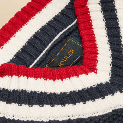 Joules Dawson Navy Blue Dog Knit Jumper