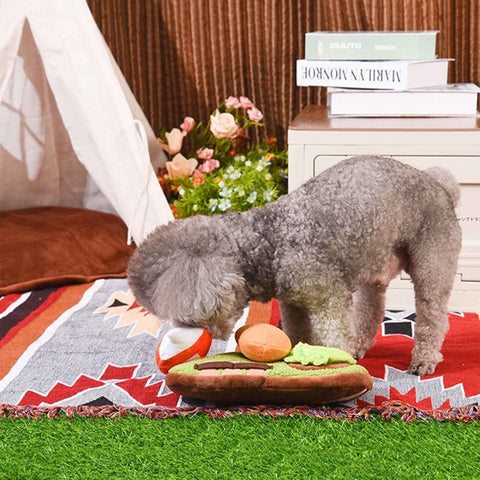 Puppy Garden Snuffle Toy | Interactive Plush Sniffing Toy