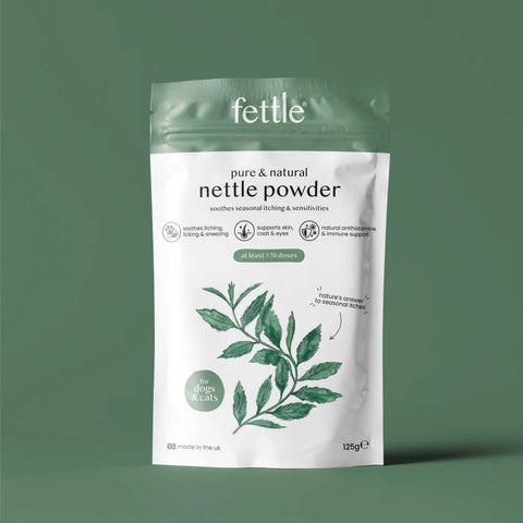 Fettle Pure & Natural Nettle Powder For Dogs and Cats