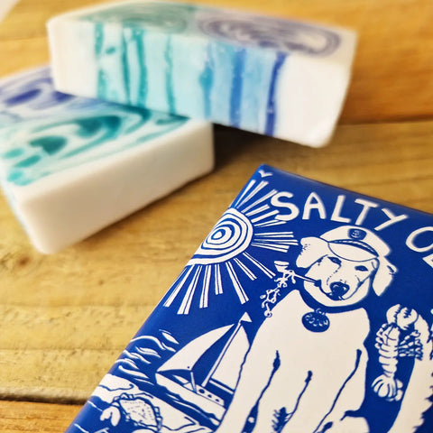 Salty Old Sea Dog Hand Crafted Soap