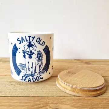 Salty Old Sea Dog Treat Jar