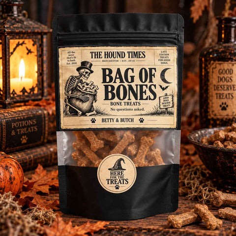 🦴 Bag of Bones | Duck Halloween Dog Treats