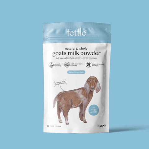 Fettle Whole Goat’s Milk Powder for Dogs and Cats